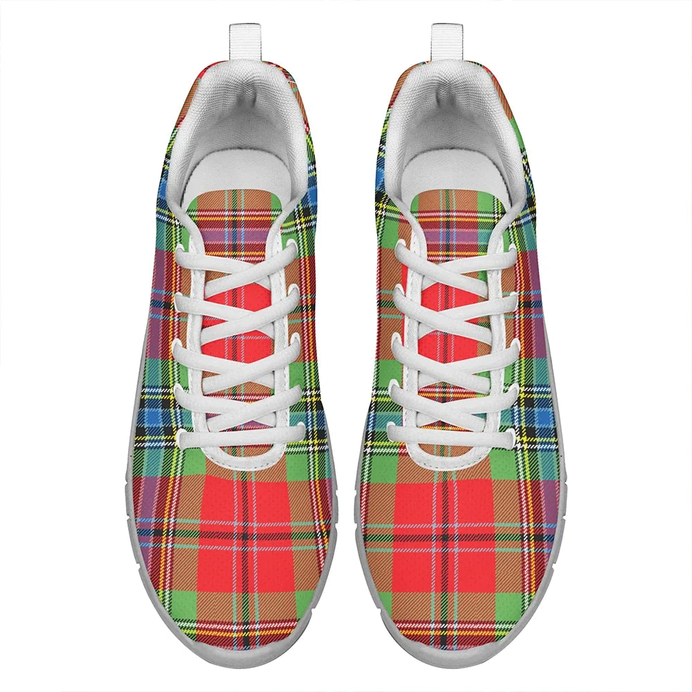 MacLean of Duart Modern Tartan Plaid Sneakers