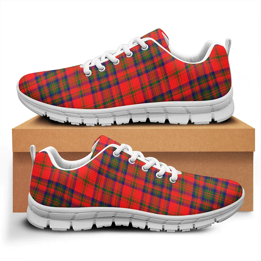 Matheson Modern Tartan Plaid Sneakers