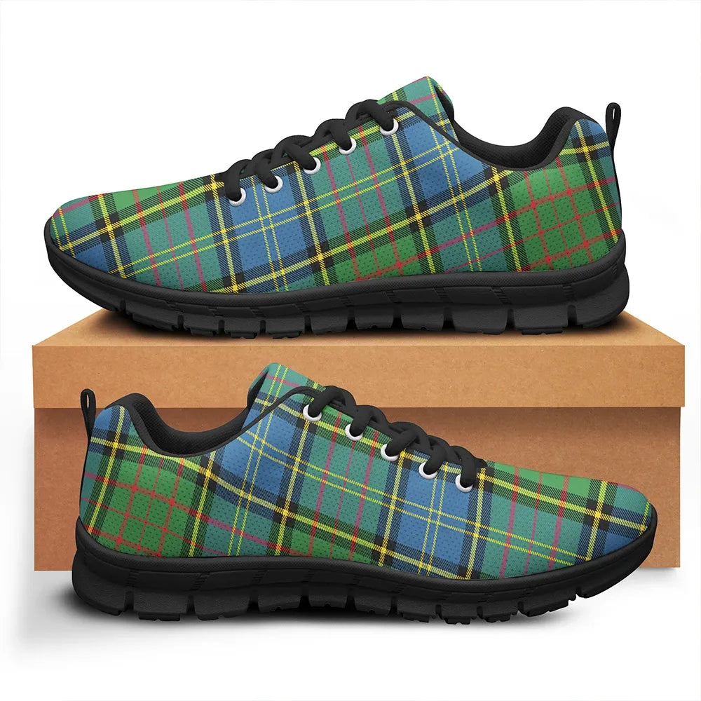 MacMillan Hunting Ancient Tartan Plaid Sneakers