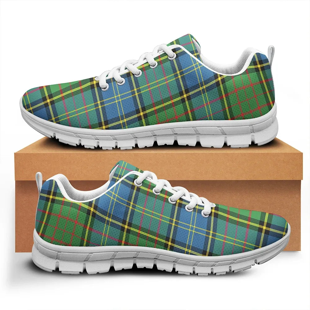 MacMillan Hunting Ancient Tartan Plaid Sneakers