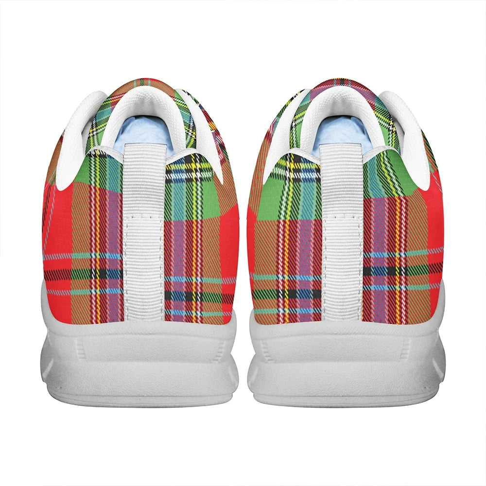 MacLean of Duart Modern Tartan Plaid Sneakers