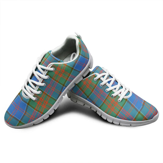 Stewart of Appin Hunting Ancient Tartan Plaid Sneakers