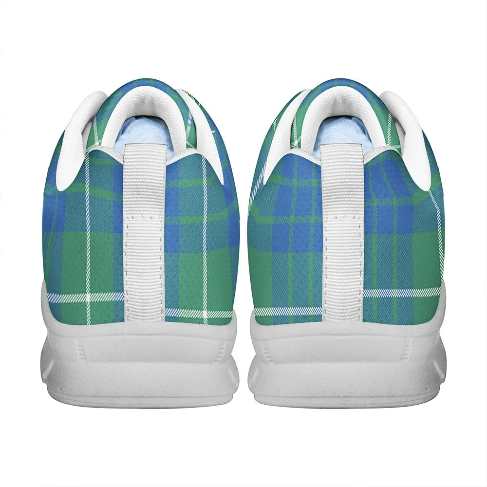 Hamilton Hunting Ancient Tartan Plaid Sneakers