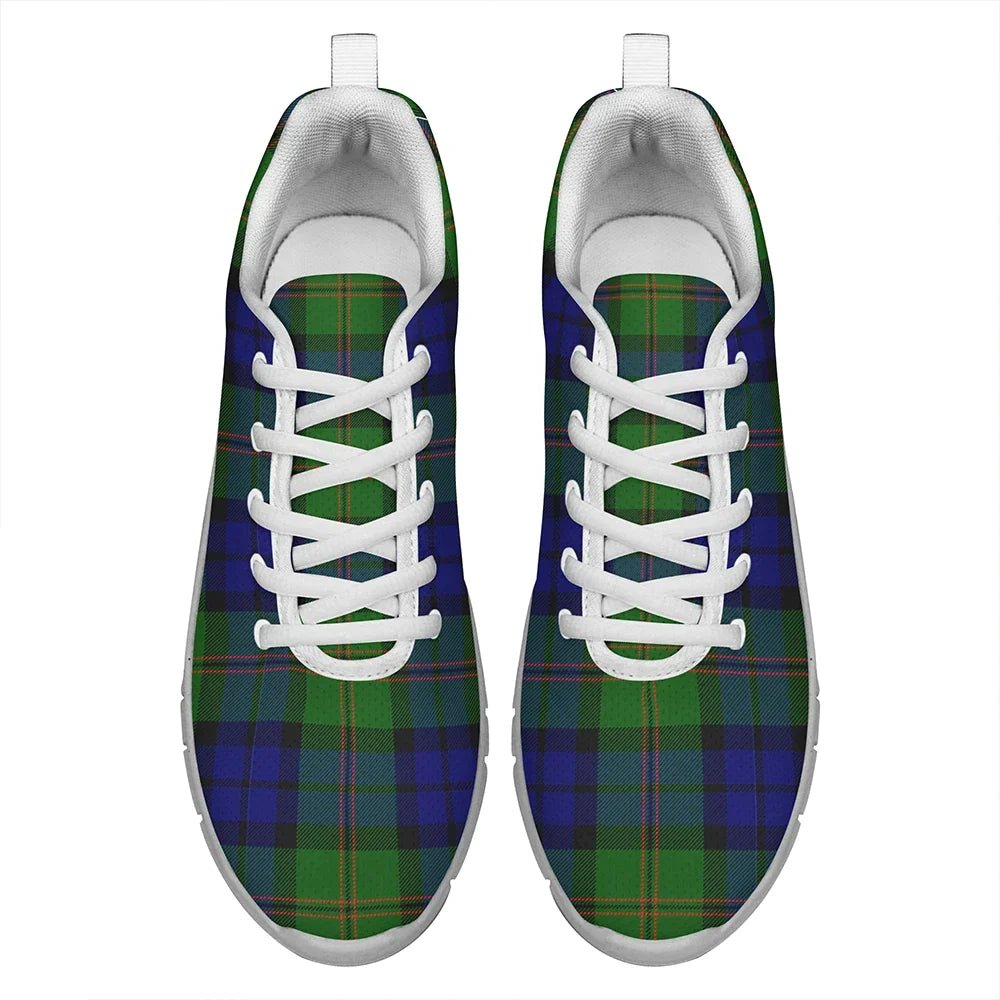 Dundas Modern Tartan Plaid Sneakers