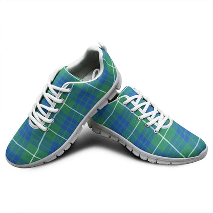 Hamilton Hunting Ancient Tartan Plaid Sneakers