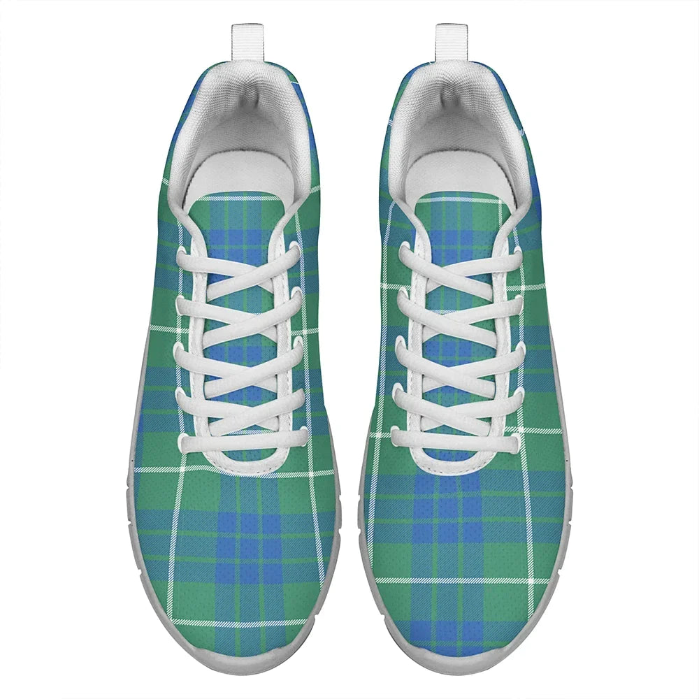 Hamilton Hunting Ancient Tartan Plaid Sneakers