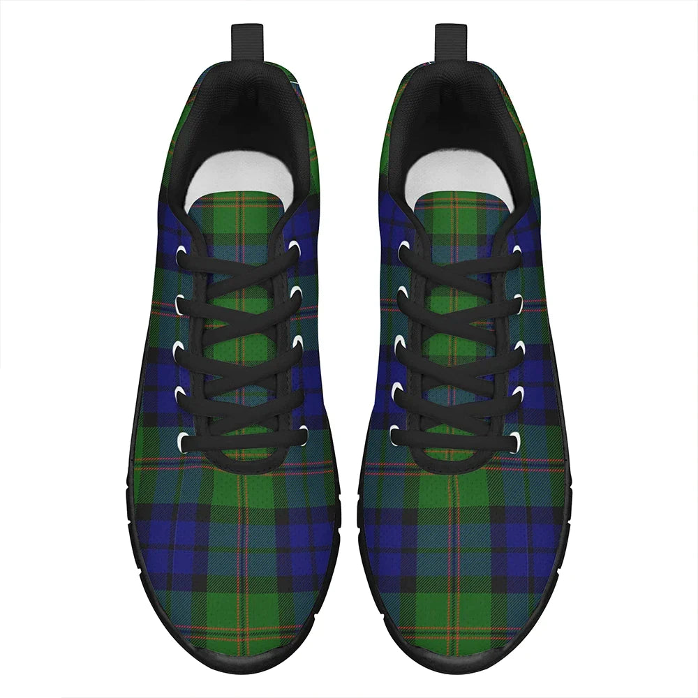 Dundas Modern Tartan Plaid Sneakers