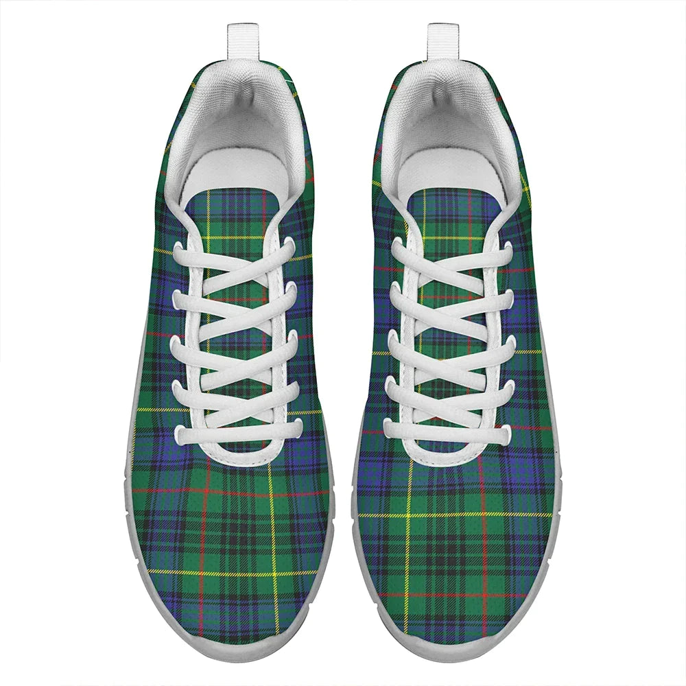 Stewart Hunting Modern Tartan Plaid Sneakers