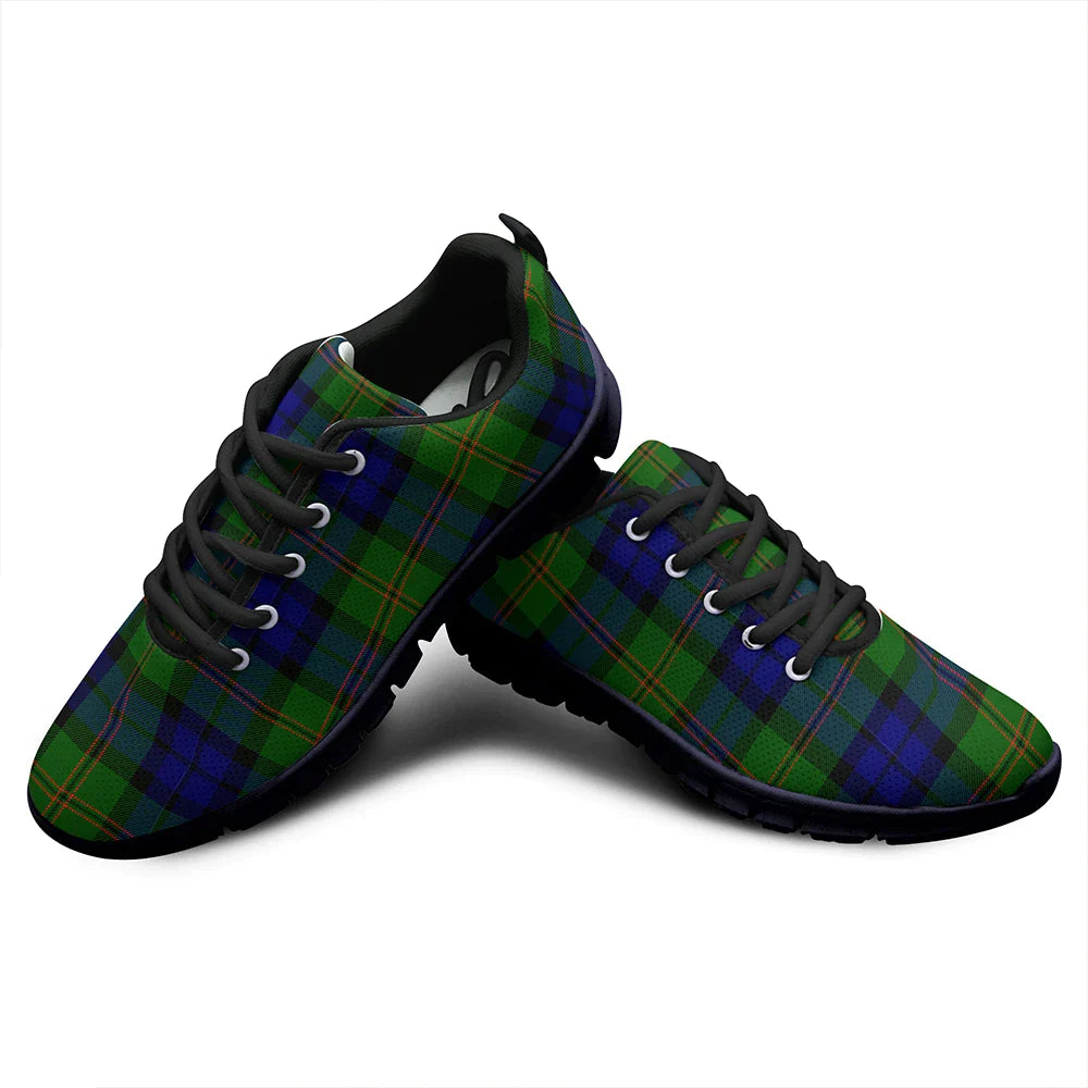 Dundas Modern Tartan Plaid Sneakers