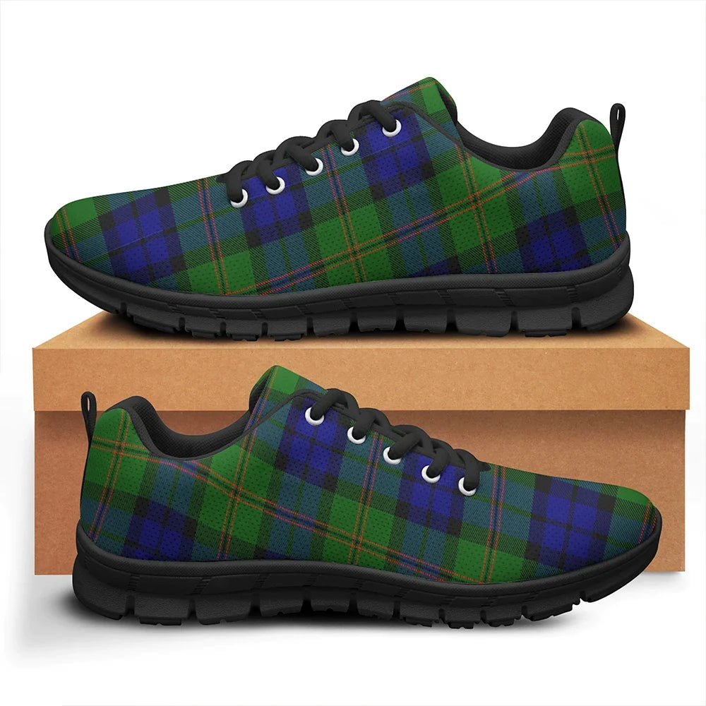 Dundas Modern Tartan Plaid Sneakers