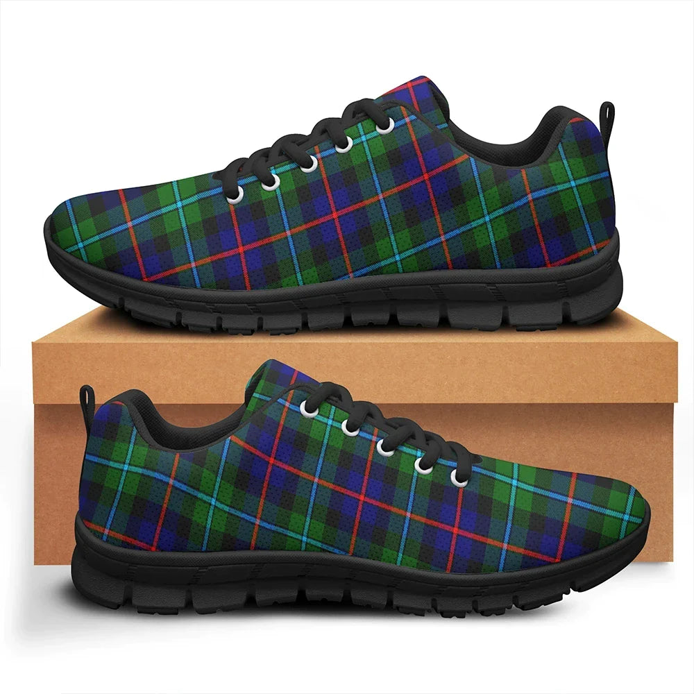 Campbell of Cawdor Modern Tartan Plaid Sneakers