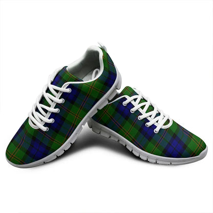 Dundas Modern Tartan Plaid Sneakers