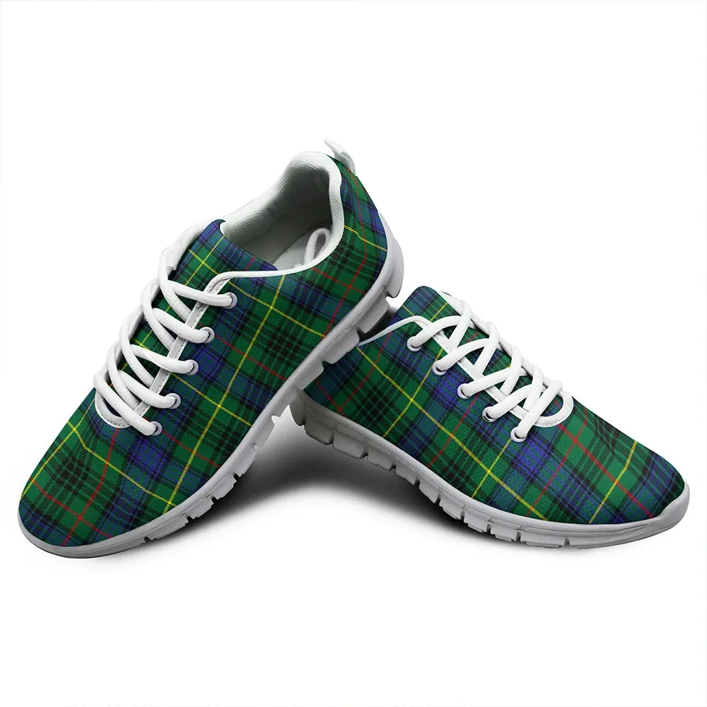 Stewart Hunting Modern Tartan Plaid Sneakers