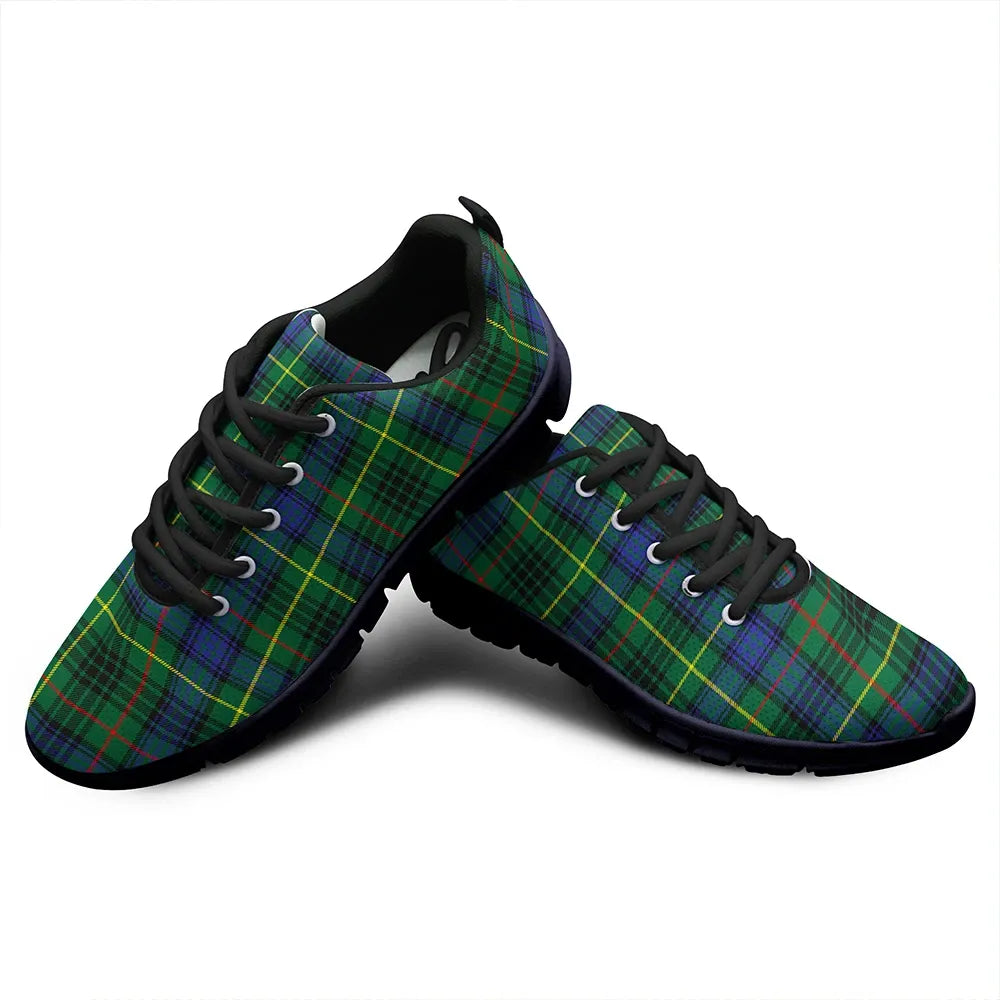 Stewart Hunting Modern Tartan Plaid Sneakers