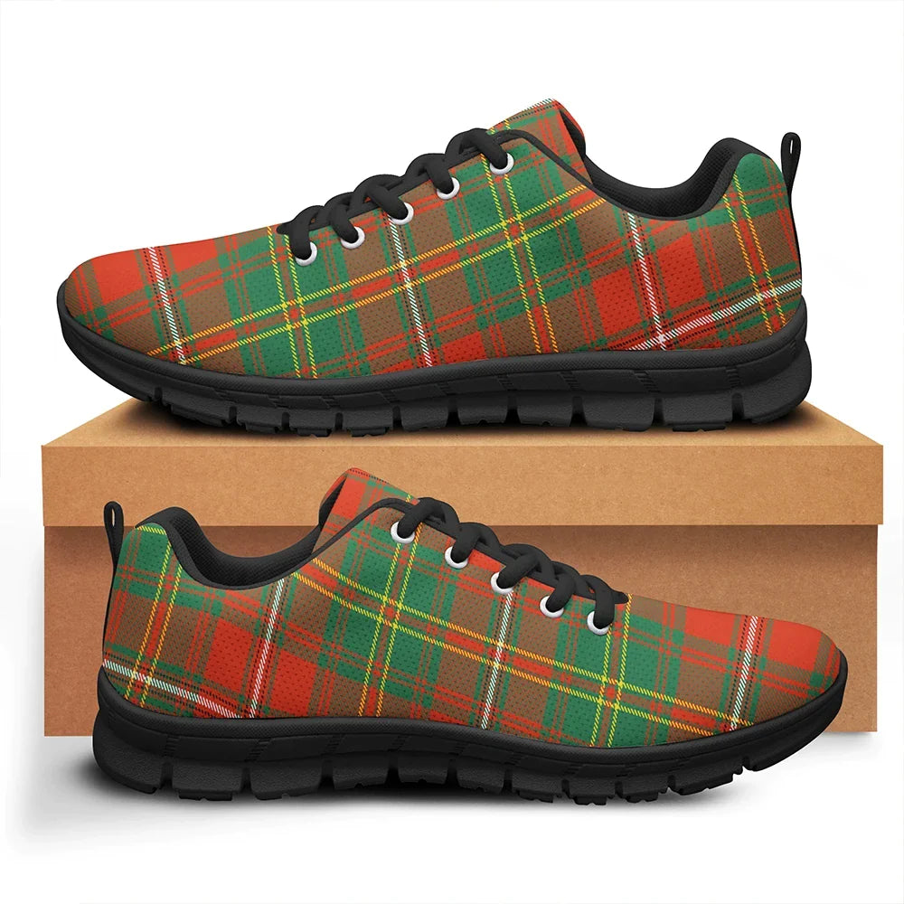 Hay Ancient Tartan Plaid Sneakers