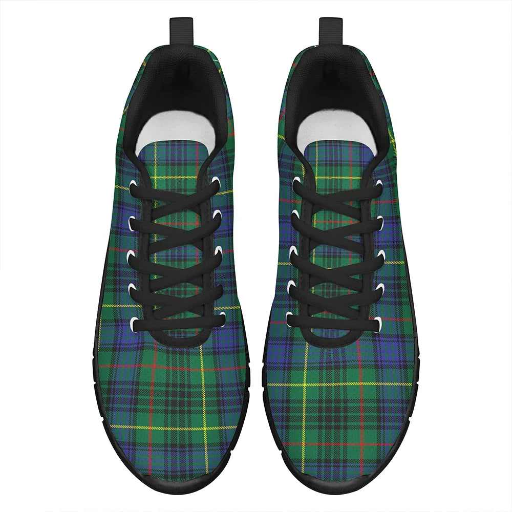 Stewart Hunting Modern Tartan Plaid Sneakers