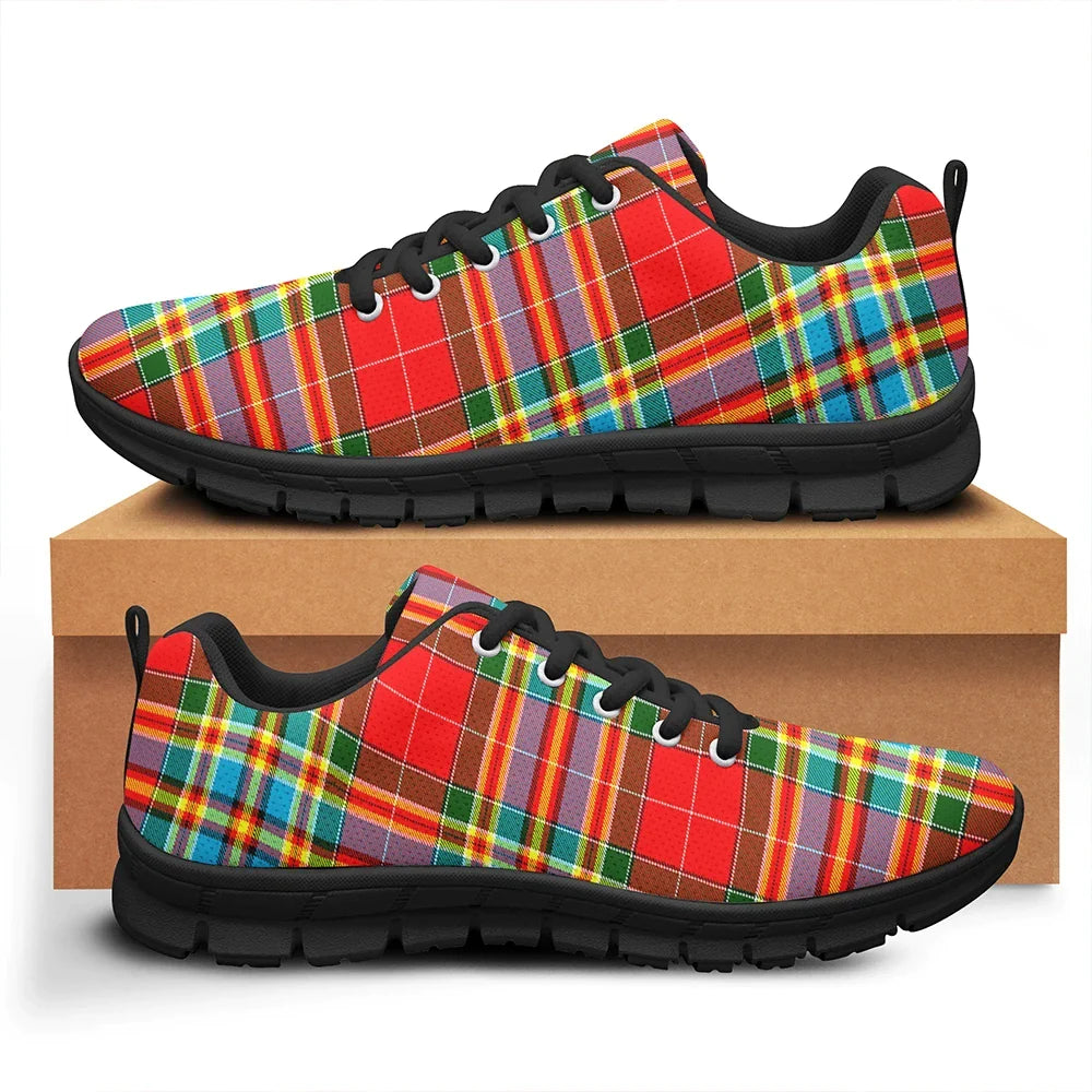 Chattan Tartan Plaid Sneakers