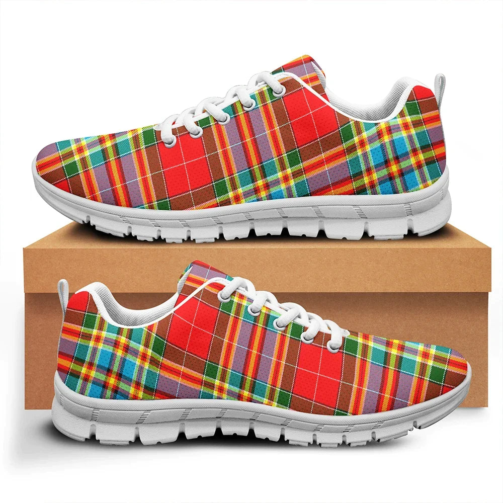 Chattan Tartan Plaid Sneakers