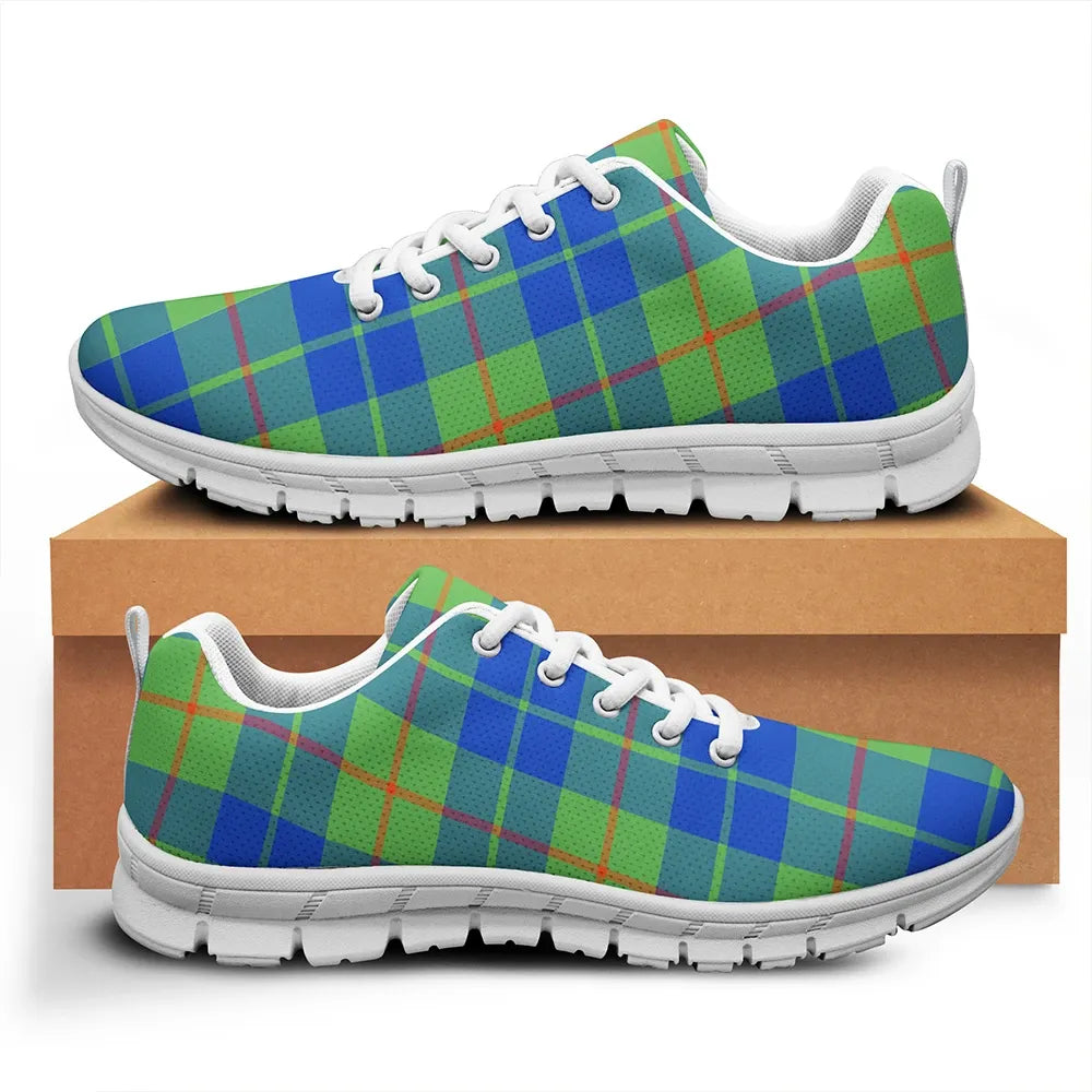 Barclay Hunting Ancient Tartan Plaid Sneakers