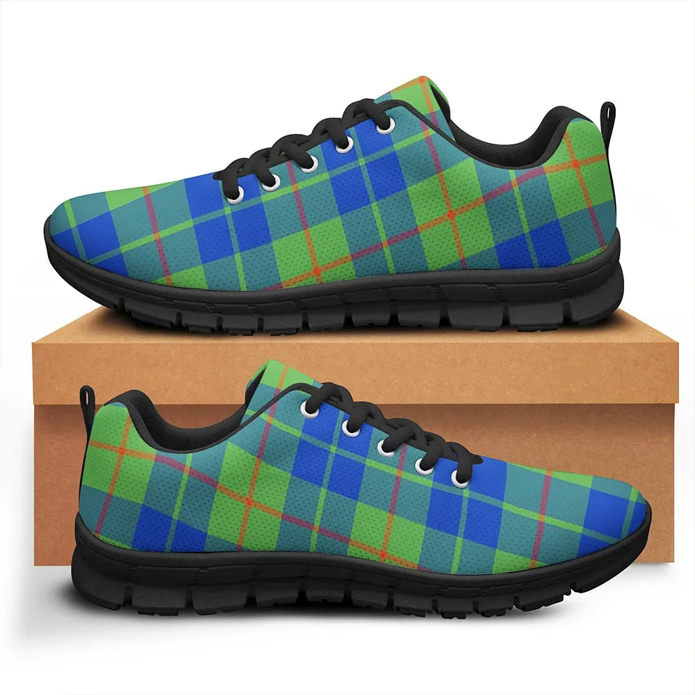 Barclay Hunting Ancient Tartan Plaid Sneakers