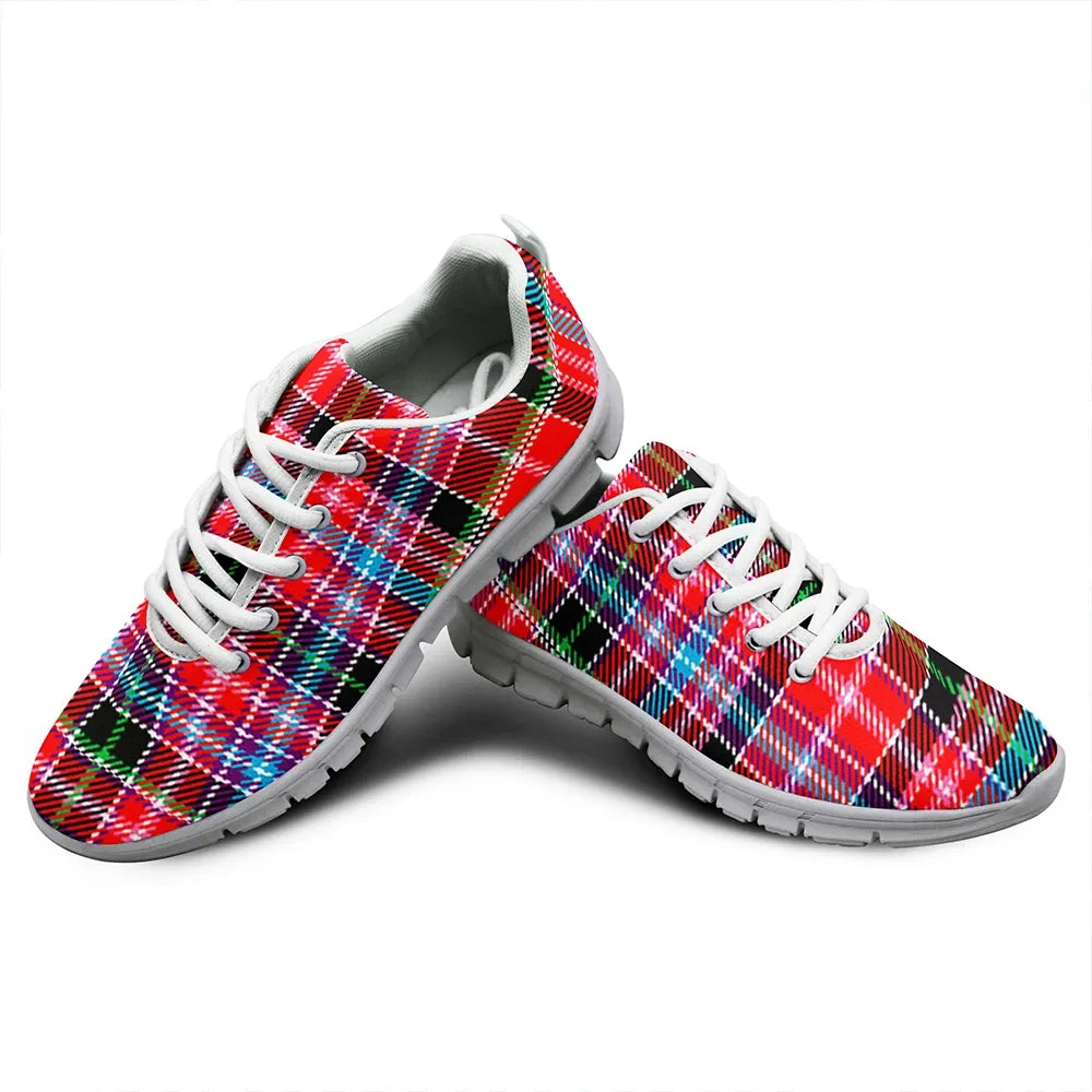 Aberdeen District Tartan Plaid Sneakers