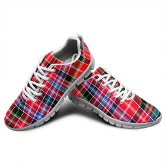 Aberdeen District Tartan Plaid Sneakers