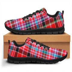 Aberdeen District Tartan Plaid Sneakers