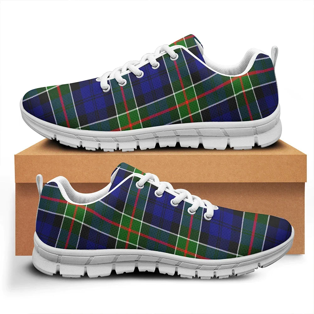 Colquhoun Modern Tartan Plaid Sneakers