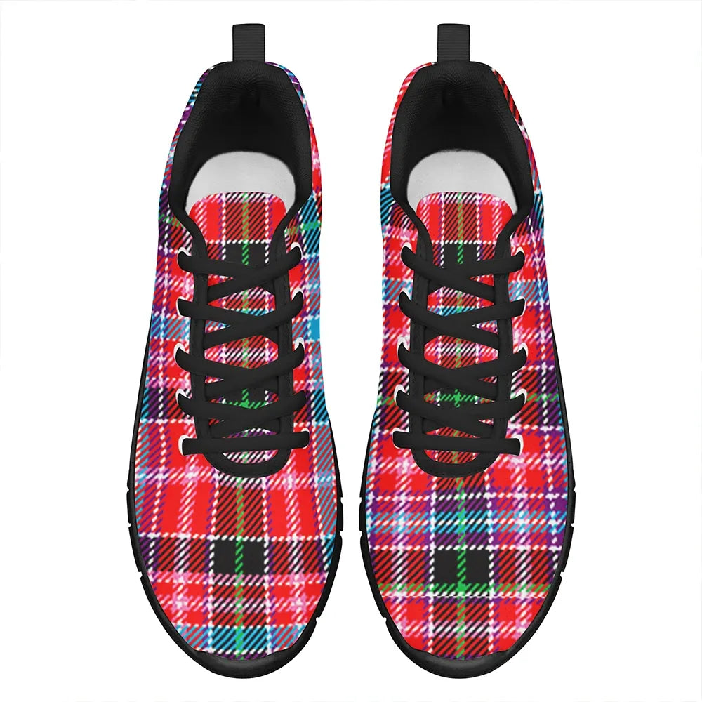 Aberdeen District Tartan Plaid Sneakers