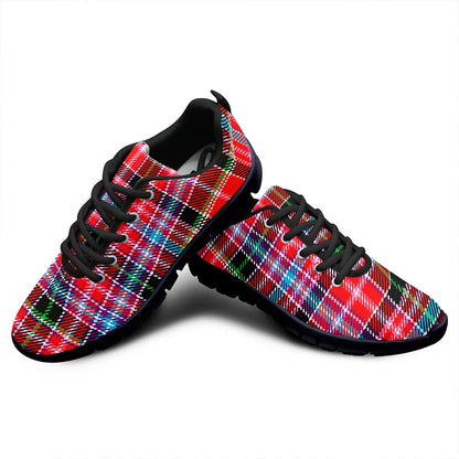 Aberdeen District Tartan Plaid Sneakers
