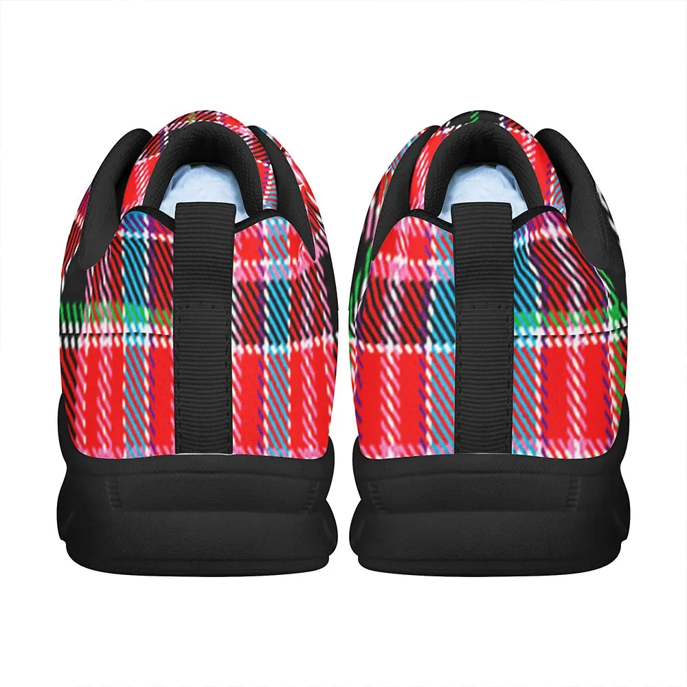 Aberdeen District Tartan Plaid Sneakers
