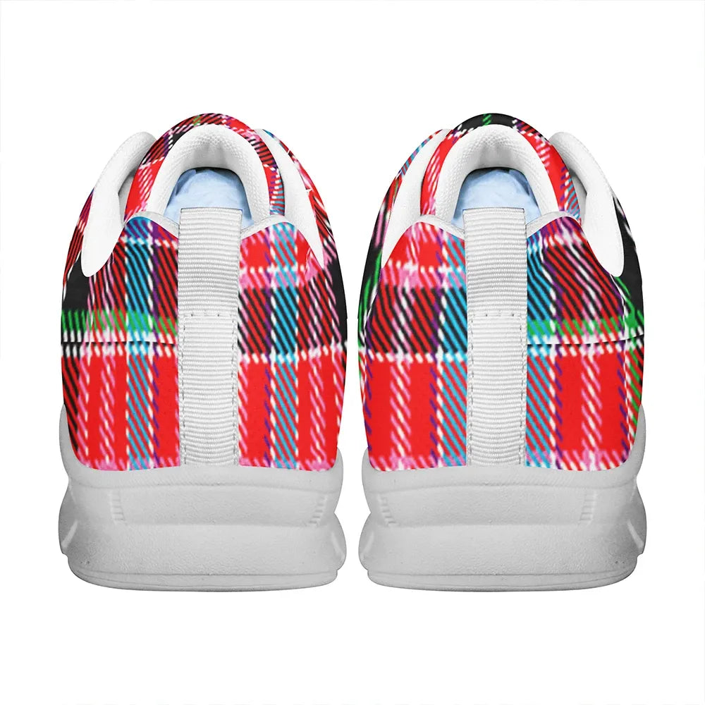 Aberdeen District Tartan Plaid Sneakers