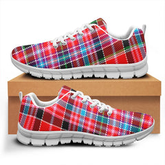 Aberdeen District Tartan Plaid Sneakers