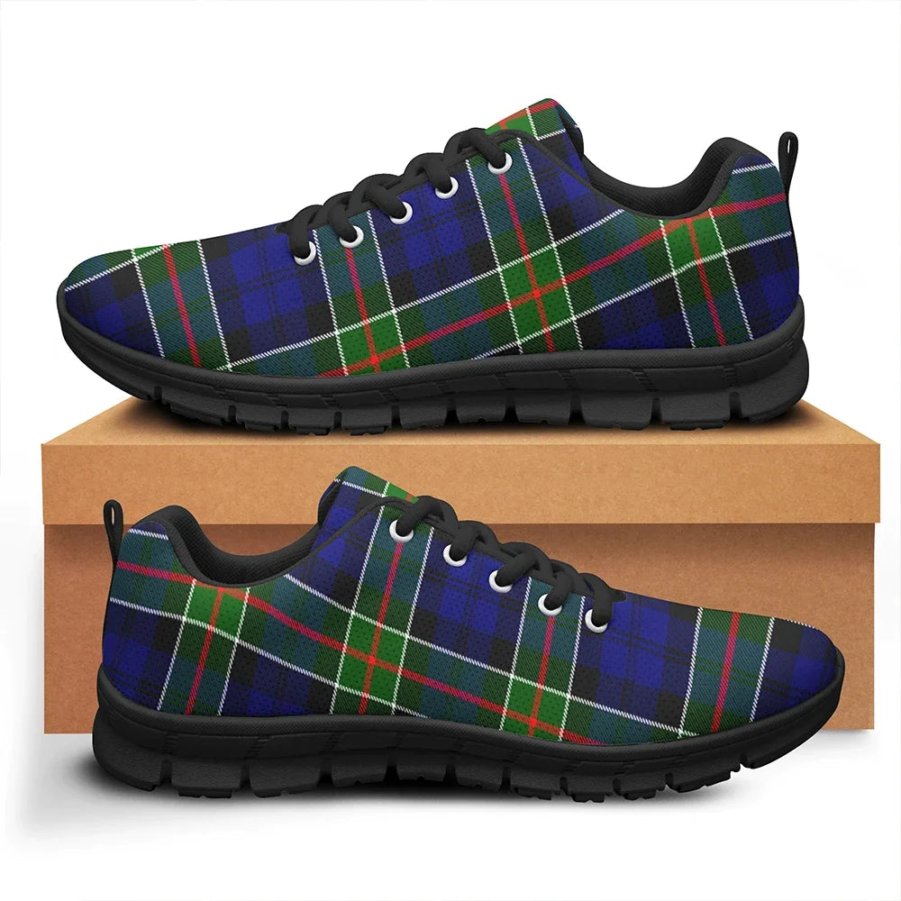 Colquhoun Modern Tartan Plaid Sneakers