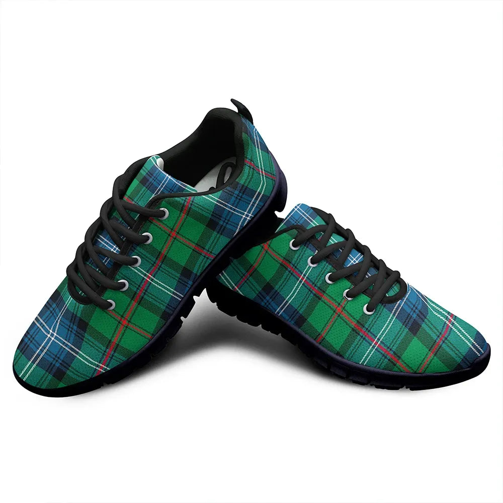 Urquhart Ancient Tartan Plaid Sneakers