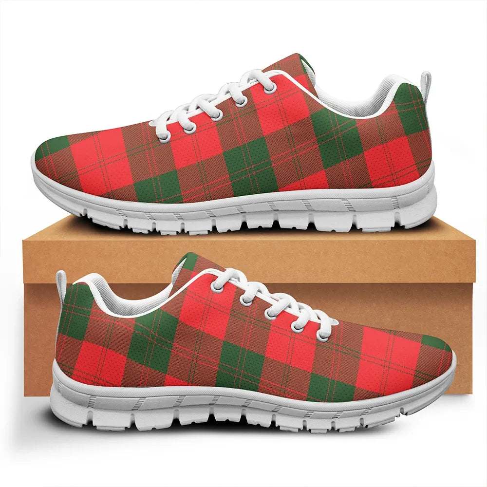 Erskine Modern Tartan Plaid Sneakers