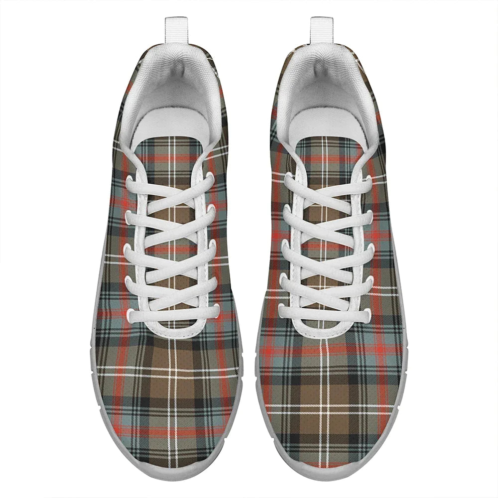 Sutherland Weathered Tartan Plaid Sneakers