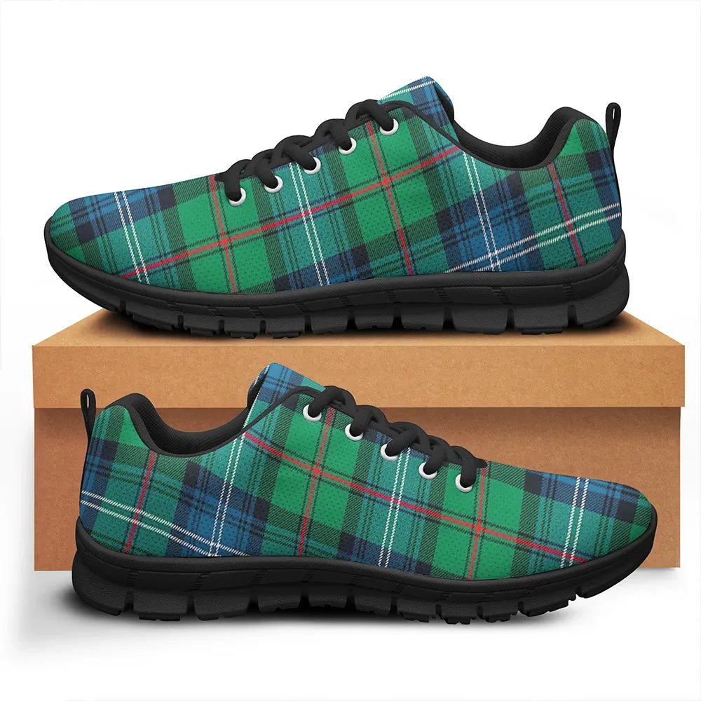 Urquhart Ancient Tartan Plaid Sneakers