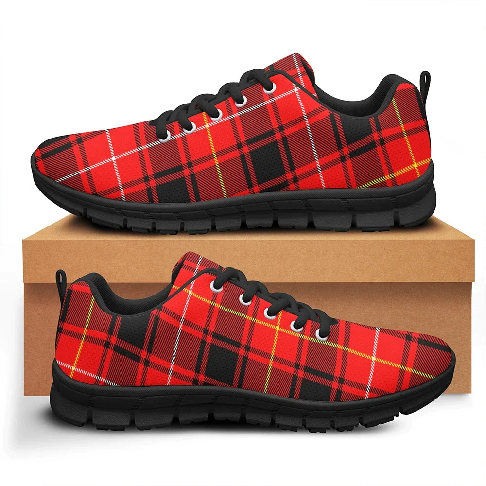 MacIver Modern Tartan Plaid Sneakers