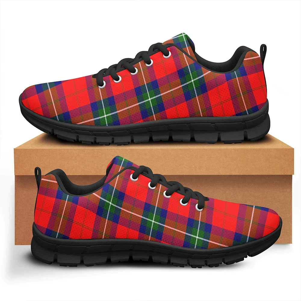 Ruthven Modern Tartan Plaid Sneakers