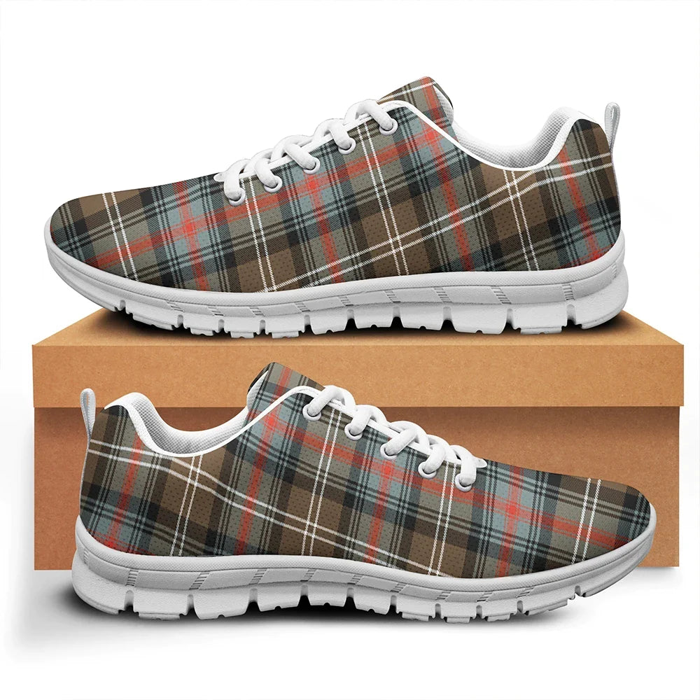 Sutherland Weathered Tartan Plaid Sneakers