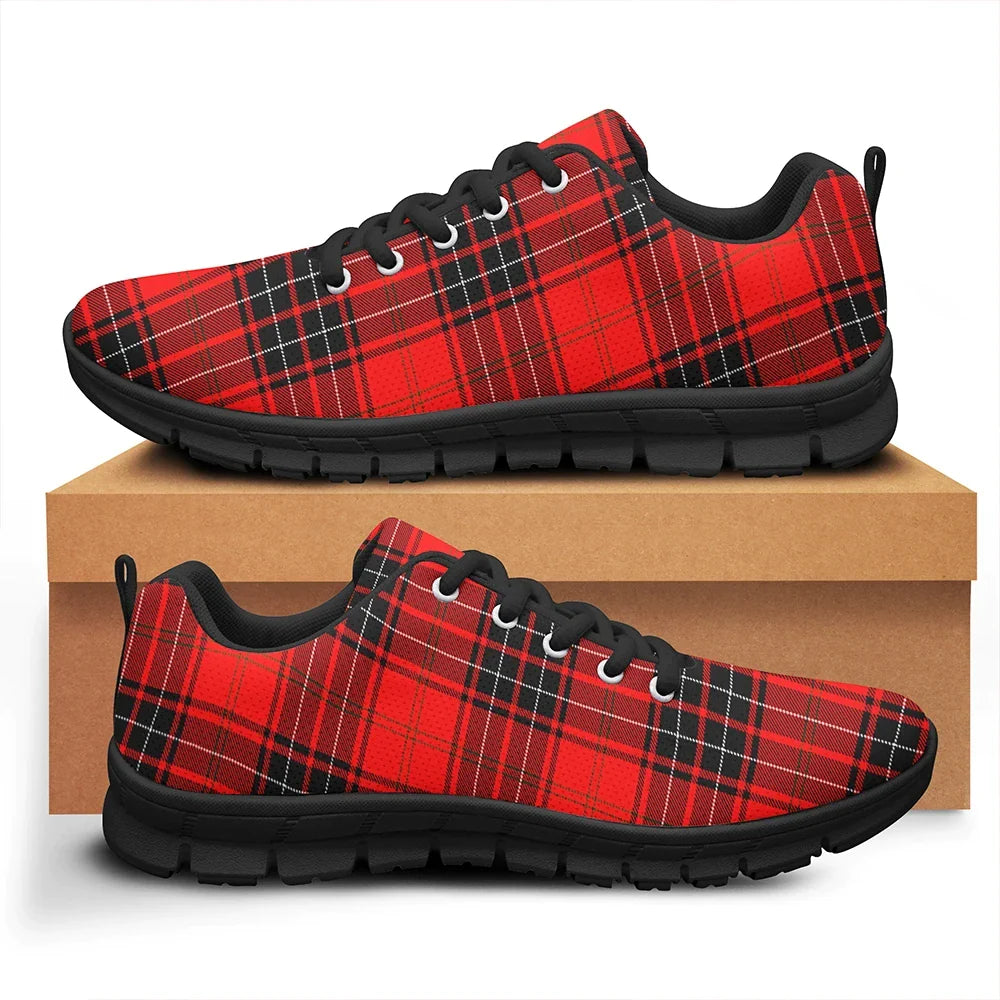 Wemyss Modern Tartan Plaid Sneakers