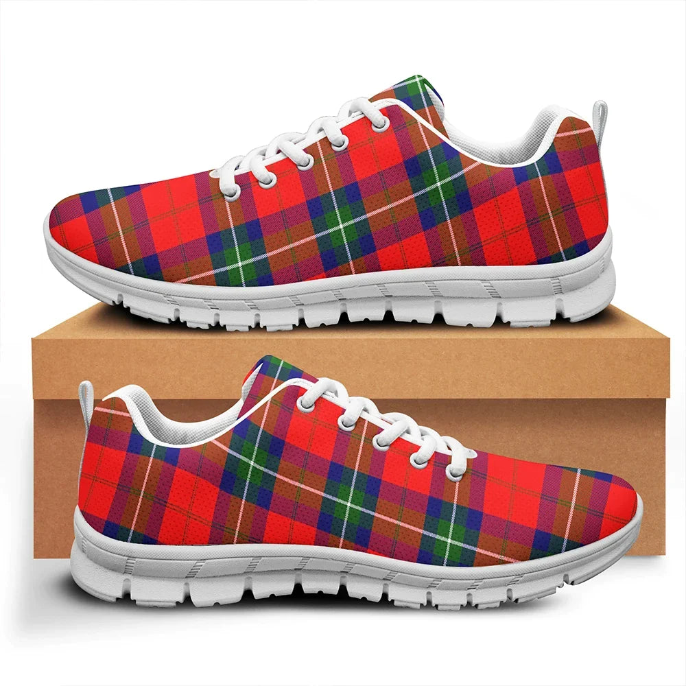 Ruthven Modern Tartan Plaid Sneakers