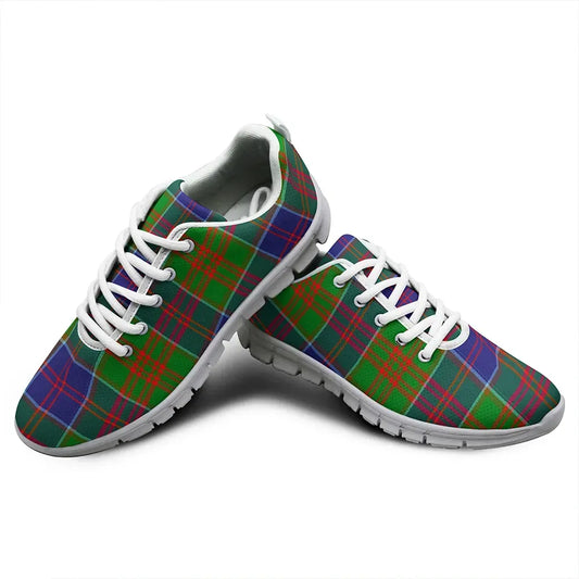 Stewart of Appin Hunting Modern Tartan Plaid Sneakers