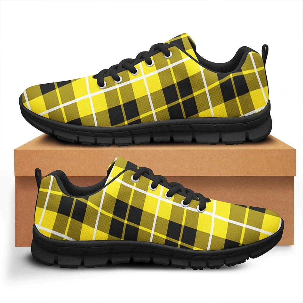 Barclay Dress Modern Tartan Plaid Sneakers