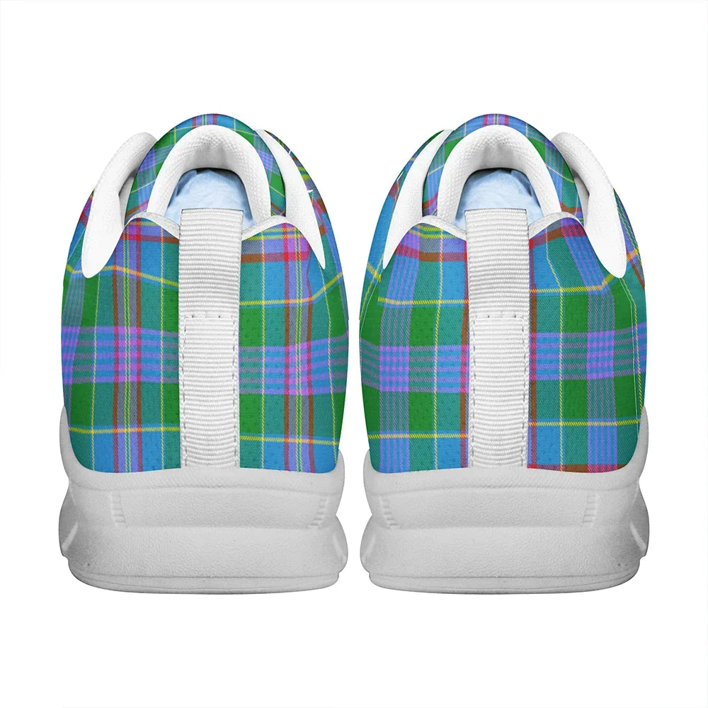 Pitcairn Hunting Tartan Plaid Sneakers