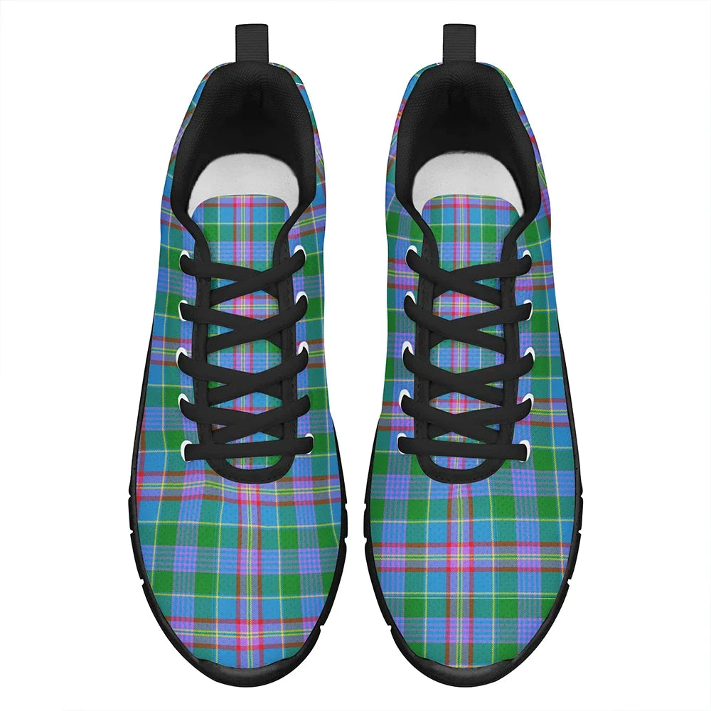 Pitcairn Hunting Tartan Plaid Sneakers