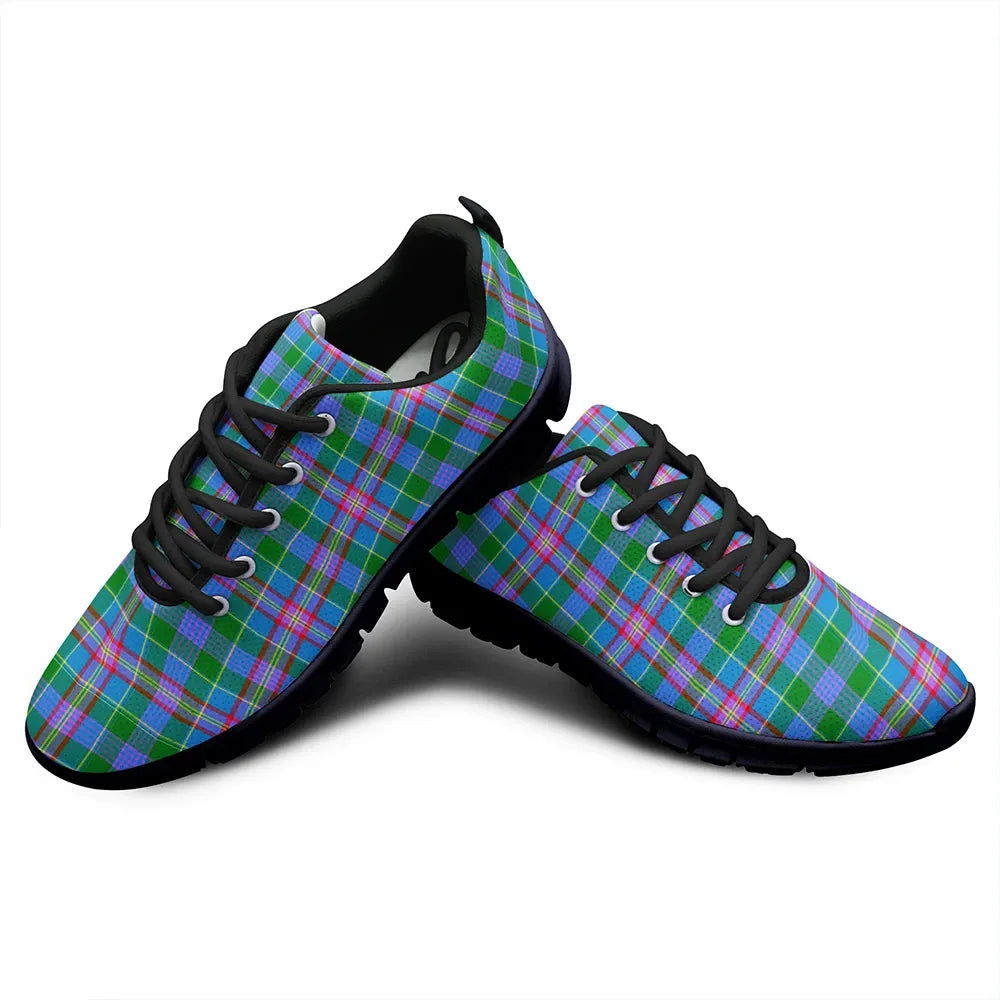 Pitcairn Hunting Tartan Plaid Sneakers