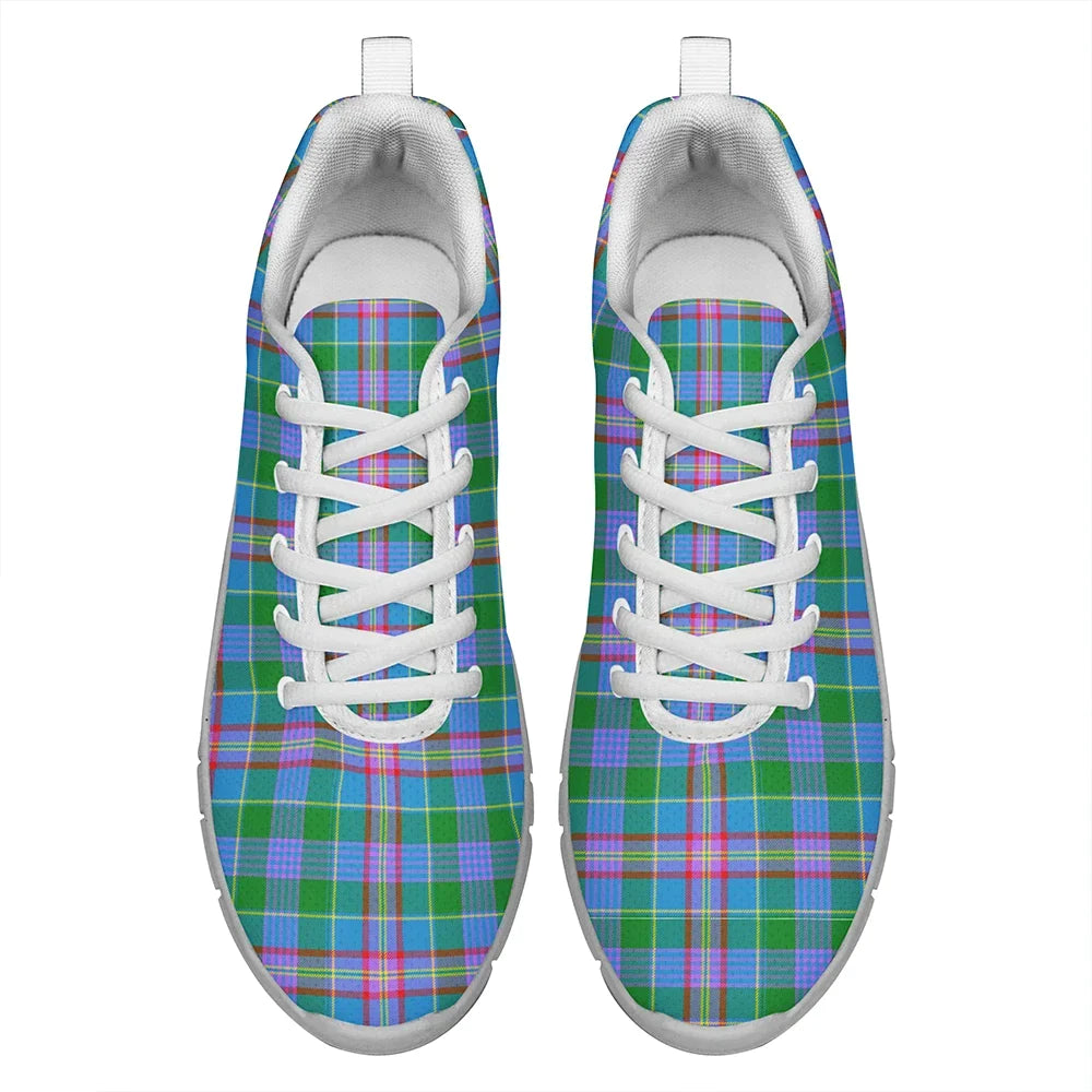 Pitcairn Hunting Tartan Plaid Sneakers