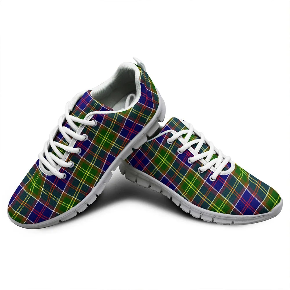 Ayrshire District Tartan Plaid Sneakers